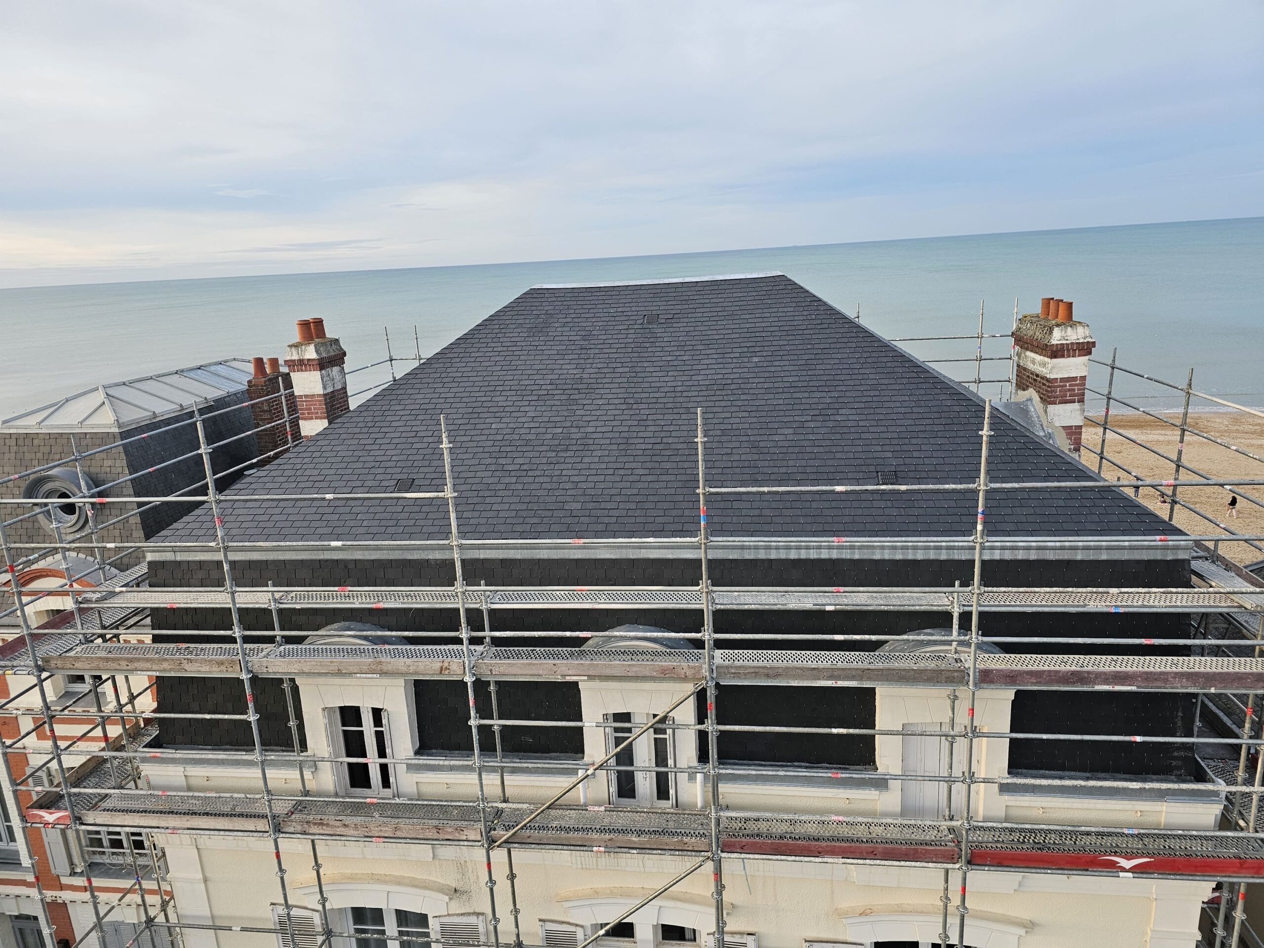 Couverture ardoise naturelle Cabourg 3